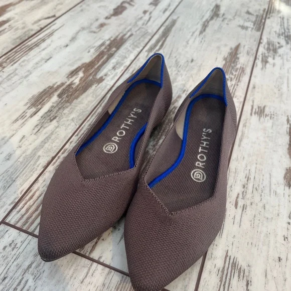 Rothy’s The Point Retired Mink Flats - Size 8.5 - Picture 10 of 14